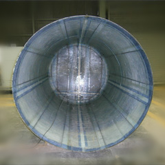 地下埋設タンク漏洩検知装置付き内面FRP二重殻構造